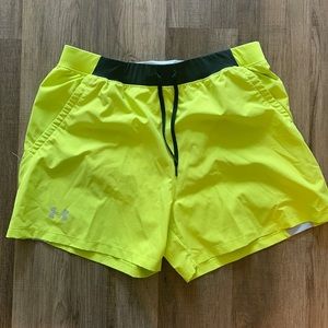 Under Armour Lime Green Workout Shorts